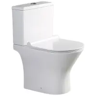WC Kombi bezokrajové Habari s doskou voľne padajúca