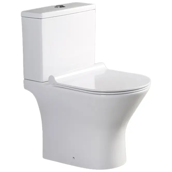 WC Kombi bezokrajové Habari s doskou voľne padajúca