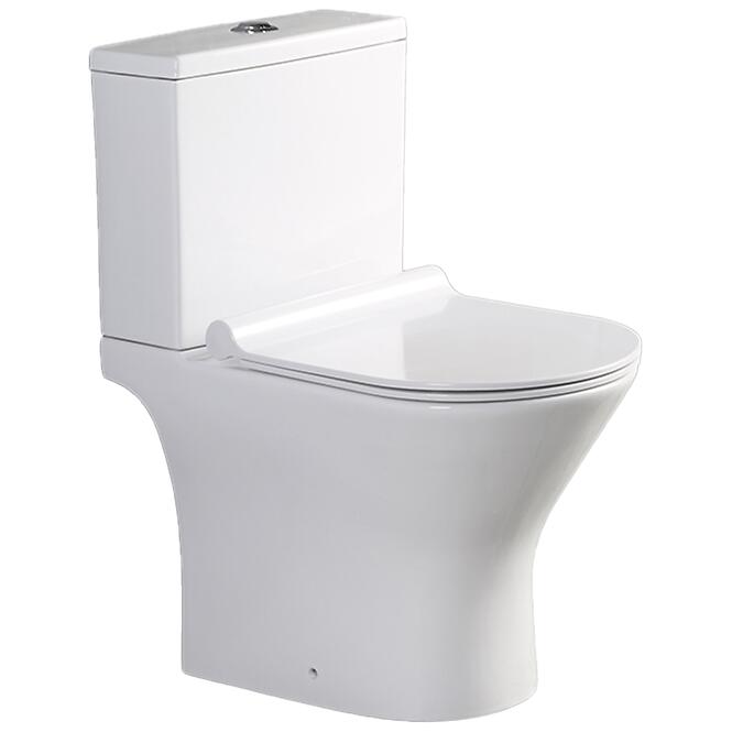 WC Kombi bezokrajové Habari s doskou voľne padajúca