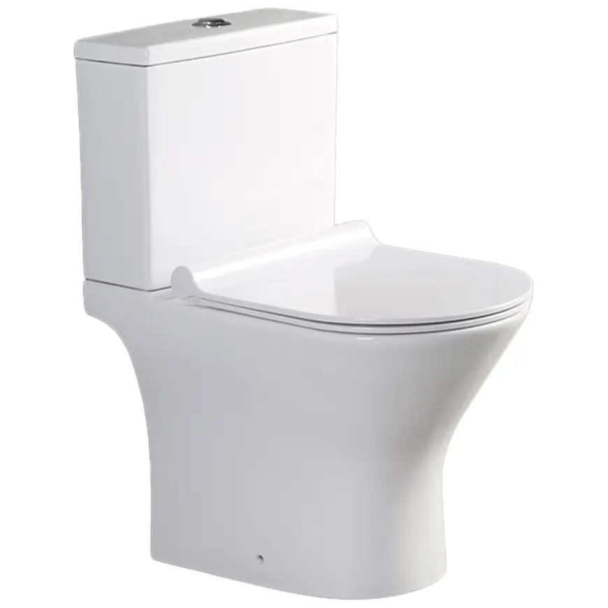WC Kombi bezokrajové Habari s doskou voľne padajúca