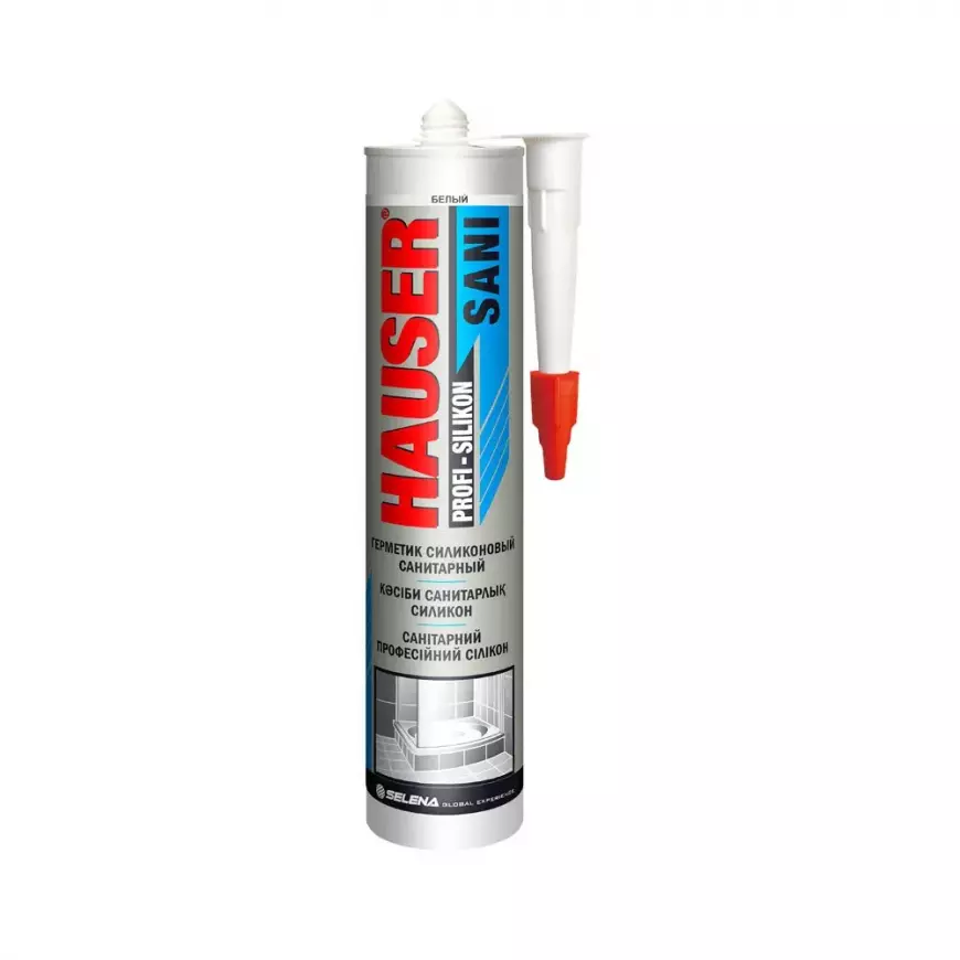 Hauser Sanitárny silikón bezfarebný 260ml