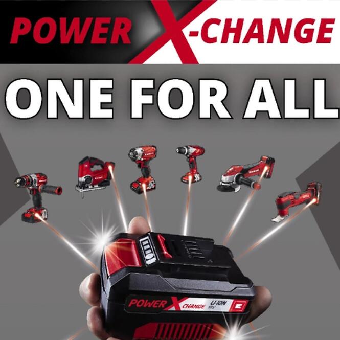 Aku uhlová brúska Einhell Power X-Change TC-AG 18V/115 Li
