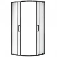 Sprchový kút Aura 80x80x190 black