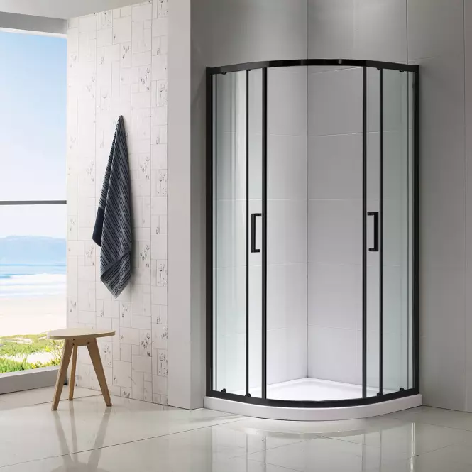 Sprchový kút Aura 80x80x190 black