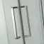 Sprchový kút Aura 80x80x190 chróm,3
