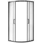 Sprchový kút Aura 90x90x190 black