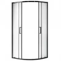 Sprchový kút Aura 90x90x190 black