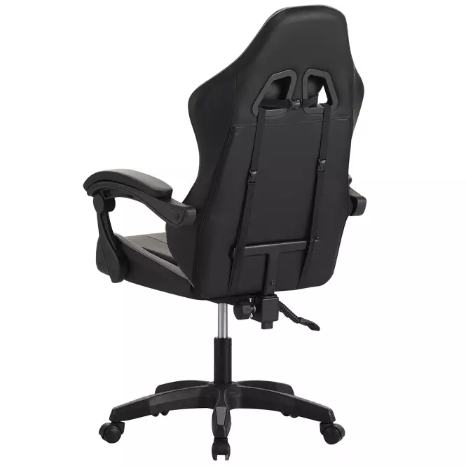 Kreslo pre Hráča Fotyn 8684 čierna/sivá