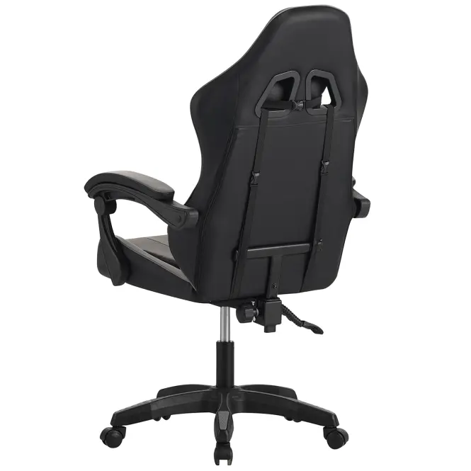 Kreslo pre Hráča Fotyn 8684 čierna/sivá,6