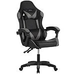 Kreslo pre Hráča Fotyn 8684 čierna/sivá
