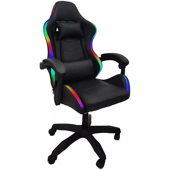 Kreslo pre Hráča Herodion 8685  čierna/LED RGB