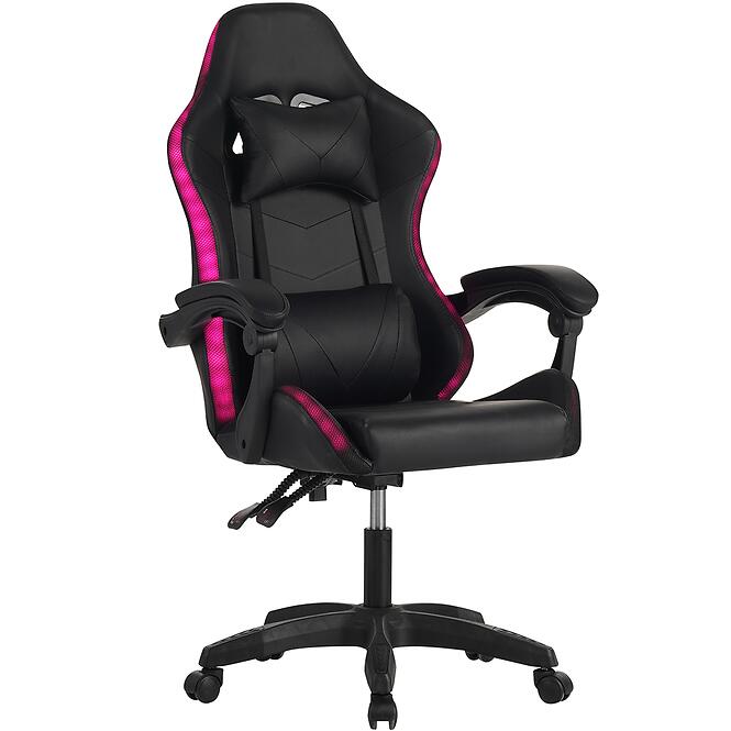 Kreslo pre Hráča Herodion 8685  čierna/LED RGB