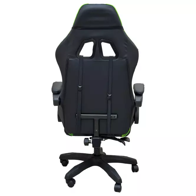 Kreslo pre Hráča Kastor 8688 čierna/zelená