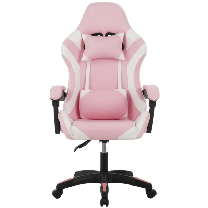 Kreslo pre Hráča Kastor 8689 biela/ružový,3