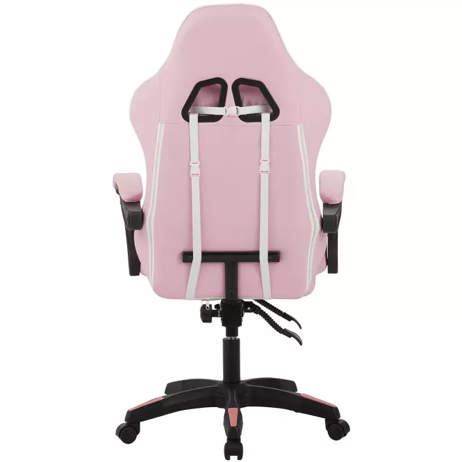 Kreslo pre Hráča Kastor 8689 biela/ružový