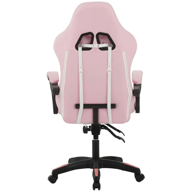 Kreslo pre Hráča Kastor 8689 biela/ružový,6