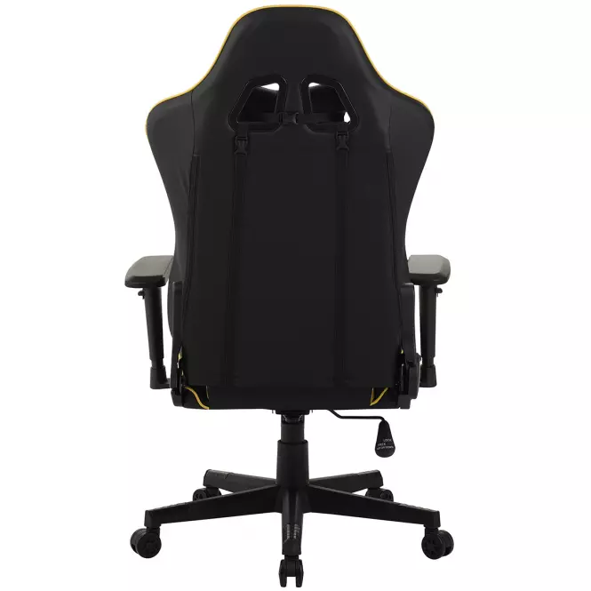 Kreslo pre Hráča Leander 8691 čierna/žltá