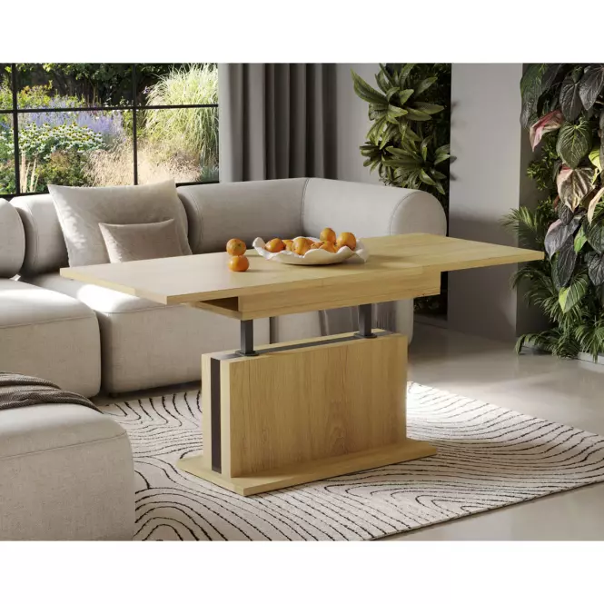 Zdvíhací stolík Solaris 170 dub natura