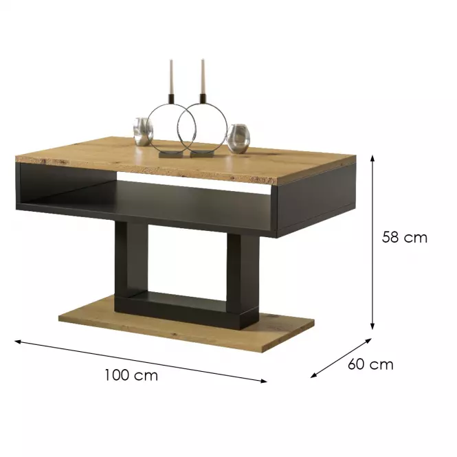 Konferenčný stolík Tilo 100 dub artisan,2