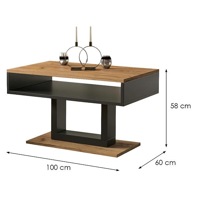 Konferenčný stolík Tilo 100 dub zlatý craft,2