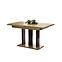 Stôl Appia 210 mat čierna noha dub natura