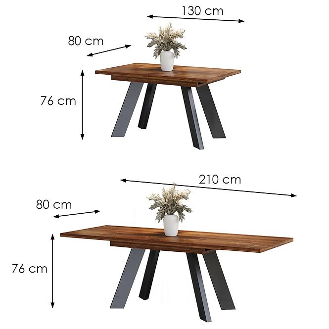 Stôl Como 210 dub stirling