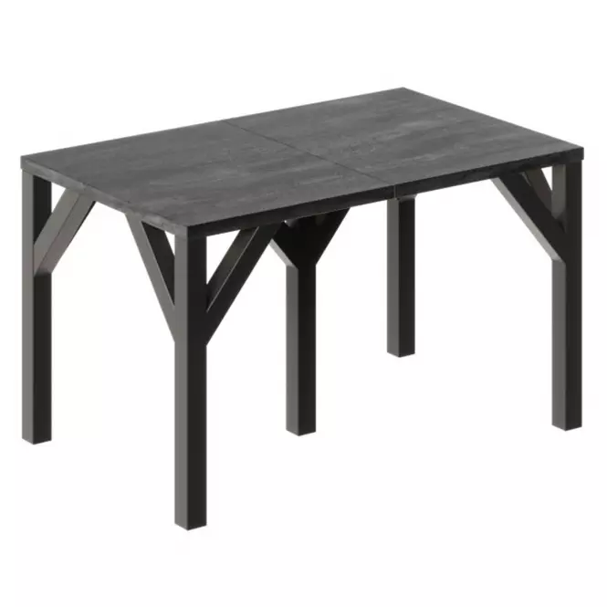 Stôl Dunaj 295 betón tmavý