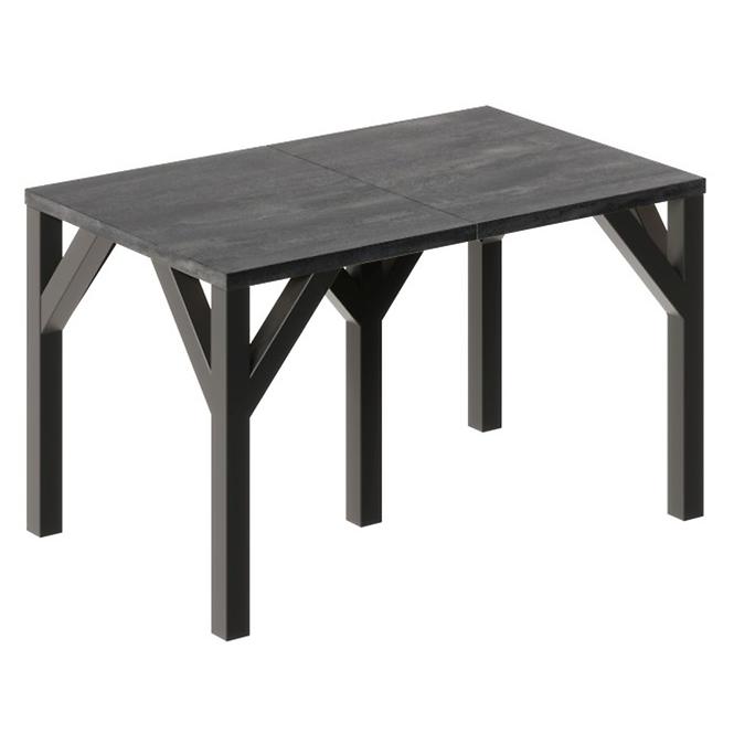 Stôl Dunaj 405 betón tmavý