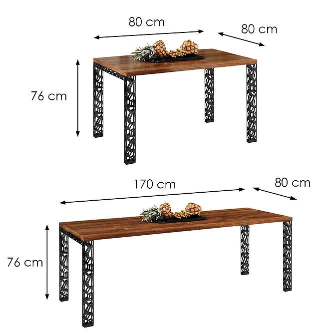 Stôl Matio 170 dub stirling
