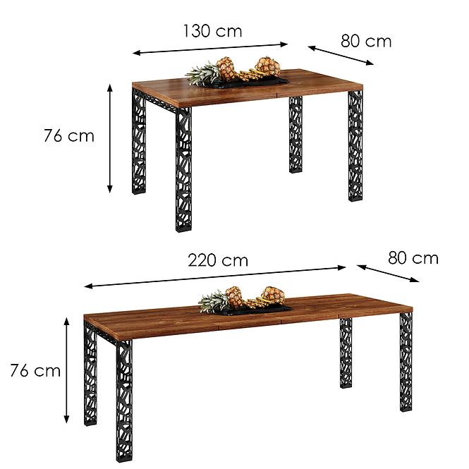 Stôl Matio 220 dub stirling