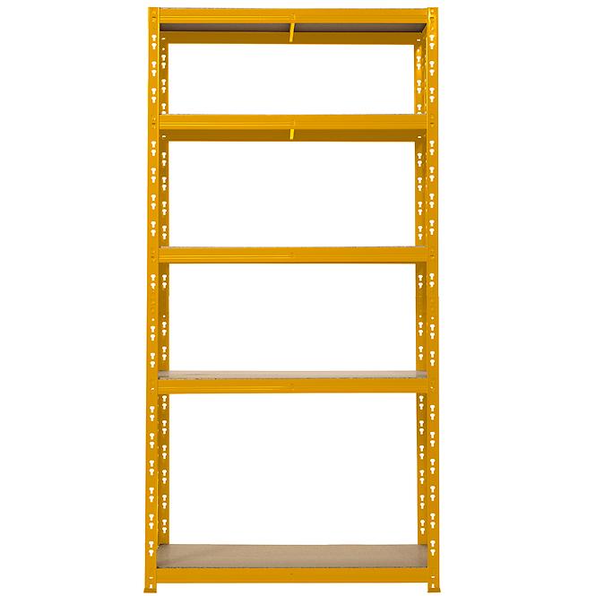 Regál žltá 175 kg RNDU 30-5 180x90x30
