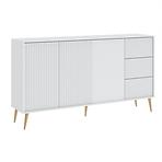 Komoda 3D3S Barcelona biela
