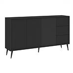 Komoda 3D3S Barcelona antracit Komoda 3D3S Barcelona antracit