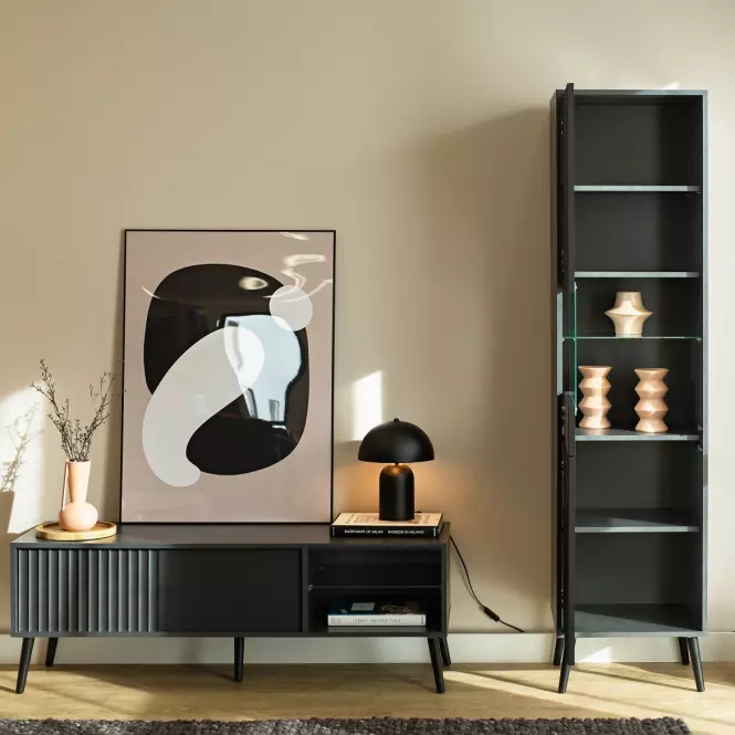 TV stolík 1K Barcelona antracit,3