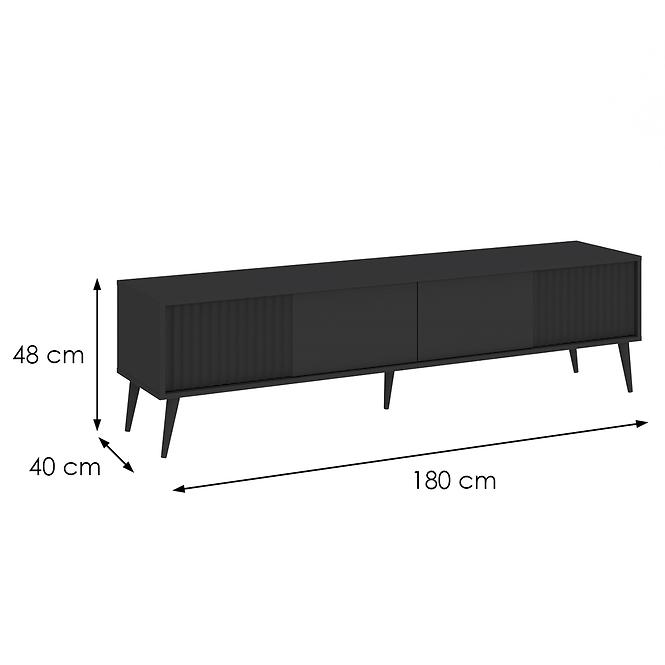 TV stolík 2K Barcelona antracit,2