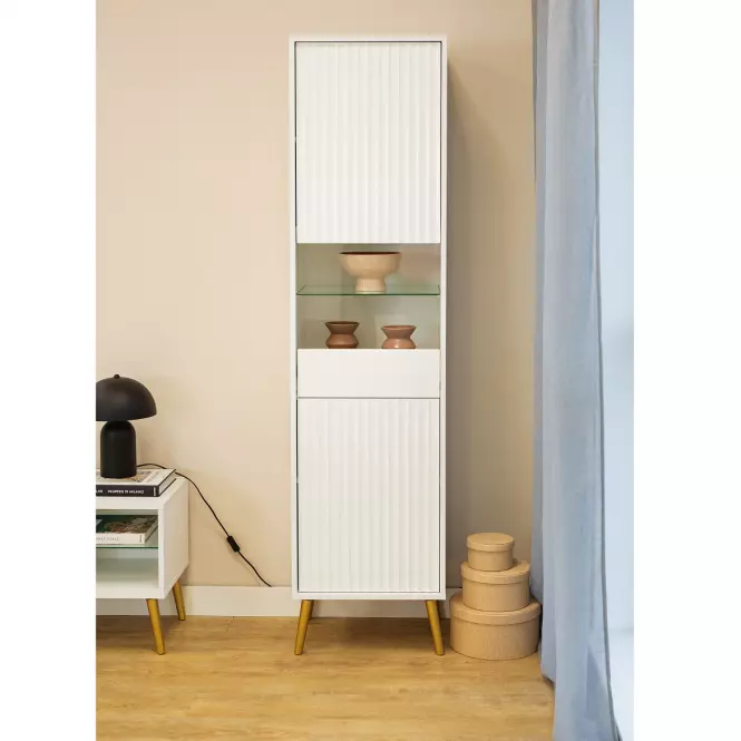 Vitrína 2D Barcelona biela,3