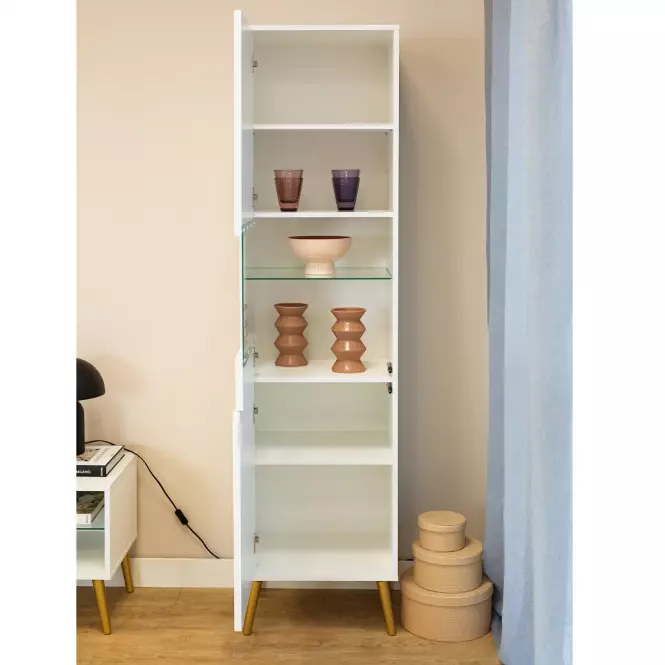 Vitrína 2D Barcelona biela,4