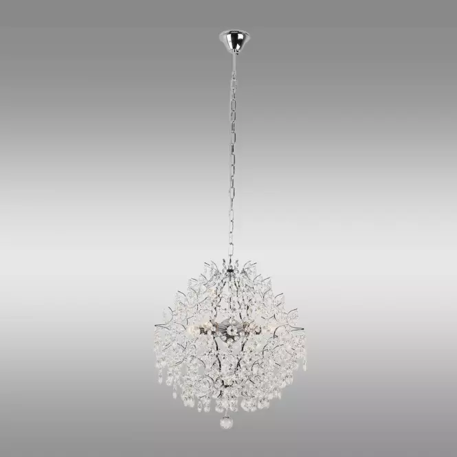 Luster Rosa 6 Chrom AH-ROE146CH LW6