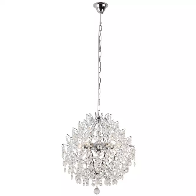 Luster Rosa 6 Chrom AH-ROE146CH LW6