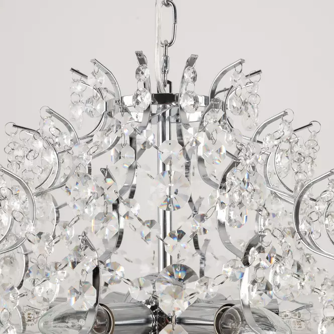 Luster Rosa 6 Chrom AH-ROE146CH LW6