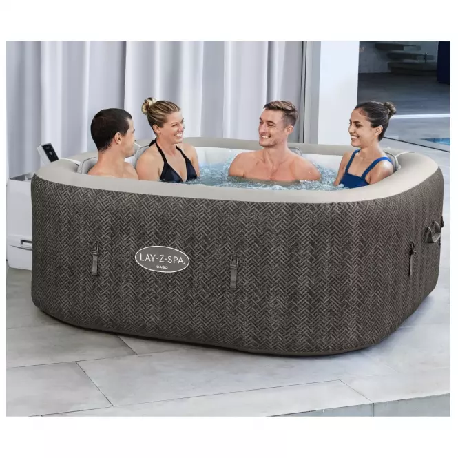 Nafukovacia vírivka 1,80x1,80x0,71 m CABO 60167 Smart HydroJet™  BESTWAY