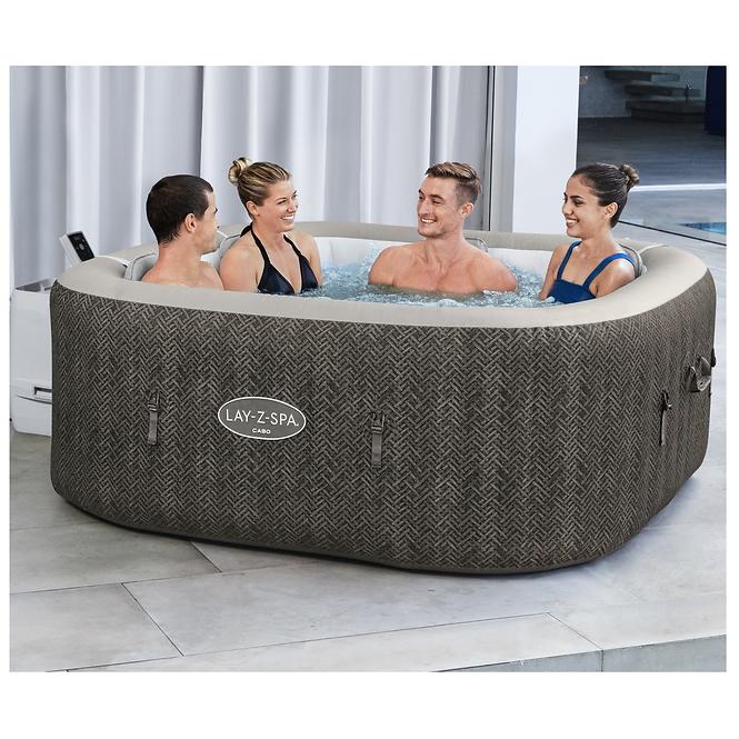 Nafukovacia vírivka 1,80x1,80x0,71 m CABO 60167 Smart HydroJet™  BESTWAY