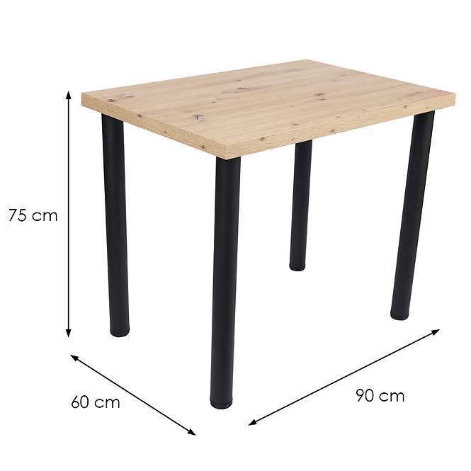 Stôl Ron 90x60 artisan,4