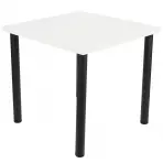 Stôl Ron 80x80 biely