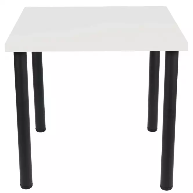 Stôl Ron 80x80 biely,2