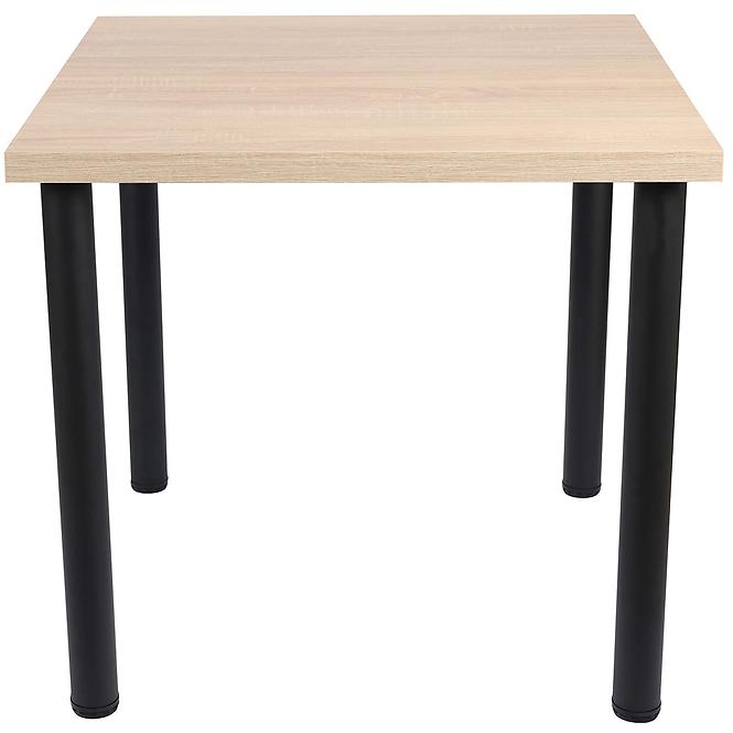 Stôl Ron 80x80 sonoma
