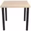 Stôl Ron 80x80 sonoma,2