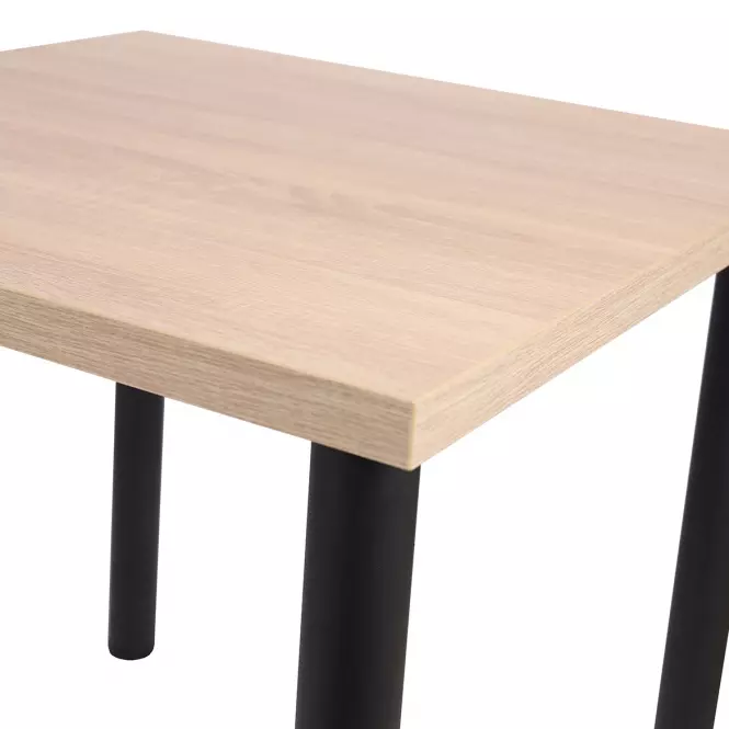 Stôl Ron 80x80 sonoma