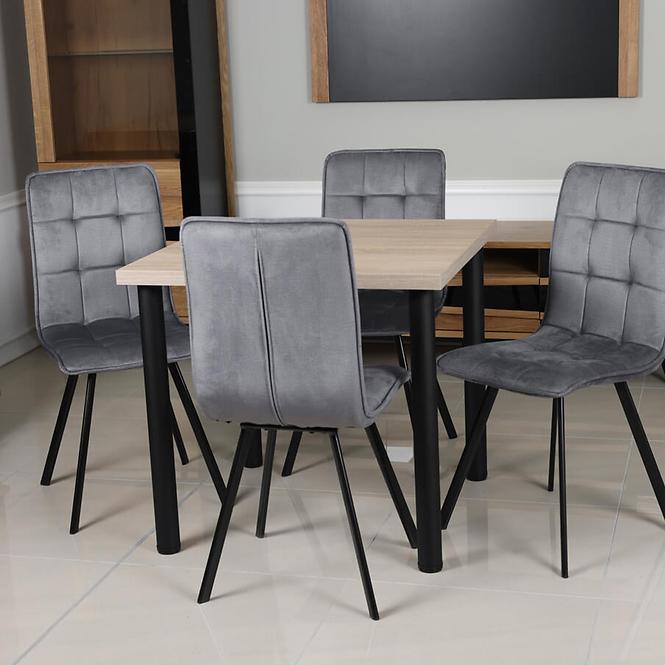Stôl Ron 80x80 sonoma