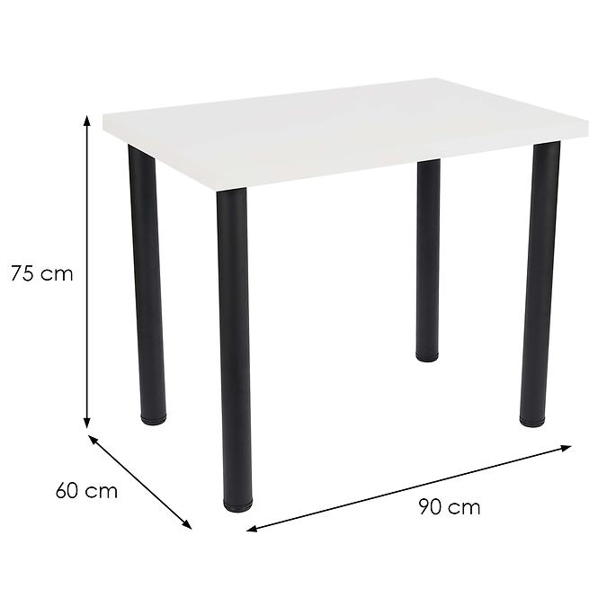 Stôl Ron 90x60 biely